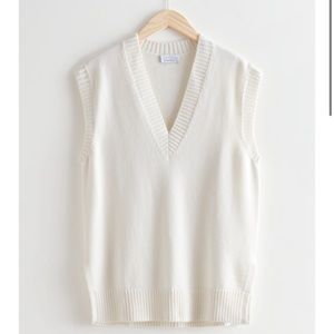 And Other Stories Oversized sweater vest